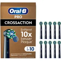 Oral-B Pro Cross Action Noir (10 pièces)