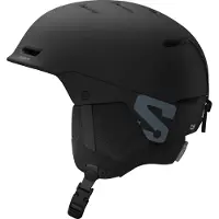 Salomon - Casque de ski/snowboard - Husk JR Black - Taille Enfant M - Noir