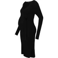 Vero moda Maternity Robes en maille 'VMMSaba' noir