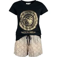 Game Of Thrones Pyjama de - House of the Dragon - S - 3XL - pour Femme - multicolore - Taille 3XL