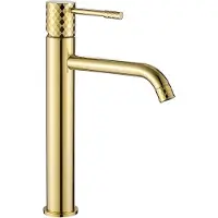 REA Robinet De Lavabo Lungo Gold Diamond High