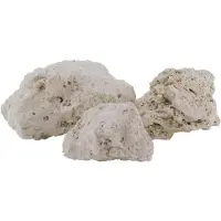 AKVASTABIL Faxe Kalk-5-20cm Aquarium Stone Argenté