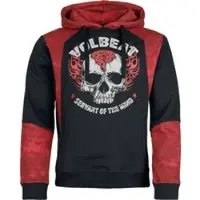 Volbeat Sweat-shirt à capuche de - EMP Signature Collection - M - XXL - pour Homme - noir/rouge foncé - Taille XL
