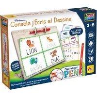 Liscianigiochi Table à dessin et à écrire - Jouet éducatif - STYLO MONTESSORI - Dès 3 ans