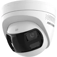 Hikvision Câmara Turret IP gama Value - Resolução 8 MP (4256x1888) MP [%VAR%] - Lente dual 2 mm visão panorâmica - Luz híbrida 3