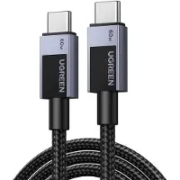 UGREEN USB-C 2.0 to USB-C 2.0 cable L524 PD 3A 3m (gray) (3 m, USB 2.0, 60 W)