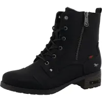 Mustang Bottines à lacets noir