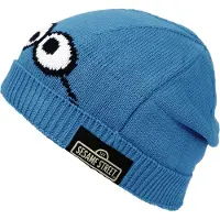 Sesame Street Bonnet de - Macaron Le Glouton - pour Unisexe - bleu - Taille Standard
