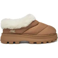 Steve madden Boots 'Fireplace' beige foncé / blanc