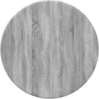 vidaXL Plateau de table Sonoma gris 30 x 30 x 1.5 cm Bois d'ingénierie