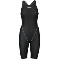 Arena Maillot de bain sport 'POWERSKIN ST NEXT OB' gris clair / noir