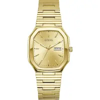 GUESS Montre à affichage analogique 'Oliver' or