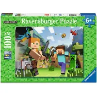 Ravensburger Legpuzzel Minecraft - 100pcs. XXL
