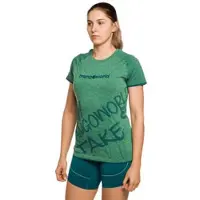 Trangoworld Visker Short Sleeve T-shirt Vert L Femme