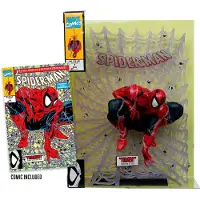 Mcfarlane Toys Figurka PVC Marvel 1/6 Spider-Man (Czarny Strój) 15 cm - Edycja Chase