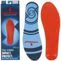 Sorbothane Full Strike Insole Rouge EU 35-37