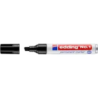 Edding Nº 1 1/5 Mm Permanent Marker 10 Units Noir Enfants