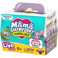 Little Live Pets Peluche interactive Pack d’adoption Mama Surprise Families Modèle aléatoire