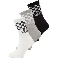 Vans Chaussettes M CLASSIC CHECK CREW hommes - Blanc - 35 / 38