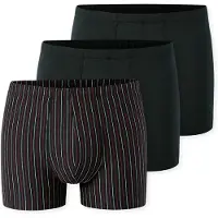 Schiesser Boxers '95/5 Essentials' rouge / noir / blanc
