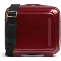 Mandarina Duck Logoduck + Metal Beauty Case Wash Bag Rouge