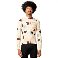 Agu Square Performance Long Sleeve Jersey Beige S Homme