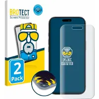 BROTECT Full-Screen Protection Mat (2 pcs, Apple iPhone 17 Pro), Téléphone portable : film de protection, Transparent