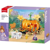 Sluban SL96036 - Chariot à citrouille (320 pièces)