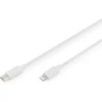 Digitus DB-600109-020-W Câble de données et de charge , Apple Lightning - USB-C, 2,0 m