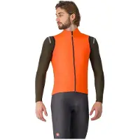 Castelli Perfetto Air Gilet Orange M Homme