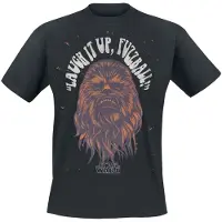 Star Wars T-shirt manches longues Disney de - Laught It Up Fuzzball - S - XL - pour Homme - noir - Taille L