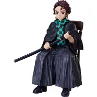 Aniplex Demon Slayer :kimetsu No Yaiba Tanjiro Kamado 15 Cm Figure Bleu