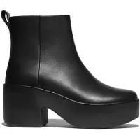 FitFlop Platfforms Leather Heel Boots Noir EU 38 Femme
