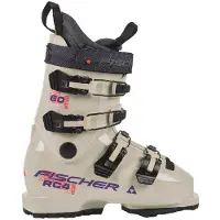 Fischer Rc4 60 Gw Junior Alpine Ski Boots Beige 20.5 Enfants