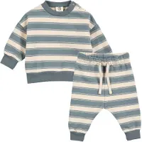 Müsli Barboteuse / body bleu / blanc