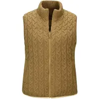 MADELEINE Gilet moutarde