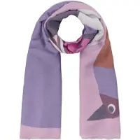 Codello Écharpe lilas / mélange de couleurs