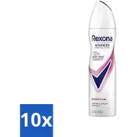 Rexona Déodorant spray Advanced Protection Ultra Dry Biorhythm 150 ml - Pack économique - 10 pièces