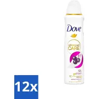 Dove Déodorant spray – Baie d'açaï & nénuphar – 150 ml - Pack économique - 12 pièces