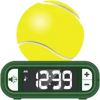 Lexibook Réveil avec veilleuse Tennis en 3D