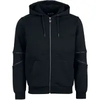 Black premium by emp Sweat-shirt zippé à capuche de - Essential - S - XXL - pour Homme - noir - Taille M