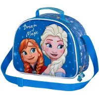 KARACTERMANIA Sac à Goûter 3D - Disney La Reine des Neiges 2 (Frozen) Dream - Bleu - Taille Unique
