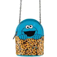 Difuzed Sesame Street Micro Bag Porte-monnaie Monstres de miettes