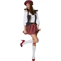 TecTake dressforfun - Scots-girl S - costume costume halloween dress up partywear carnaval costume partywear - 302065