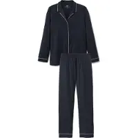 Calida Pyjama bleu marine / blanc