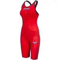Arena Powerskin Carbon Air 2 Cb Open Back Competition Swimsuit Rouge FR 40 Femme