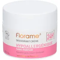 Florame Déodorant Crème Hypoallergénique 50 g Crème