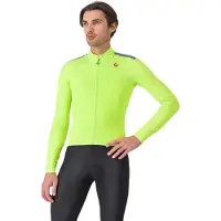 Castelli Puro 4 Long Sleeve Jersey Jaune M Homme
