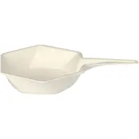 Papstar 50 Fingerfood - Schalen Zuckerrohr "pure" 15 ml 1,5 cm x 9,5 cm x 6,3 cm weiss "Hexagon"