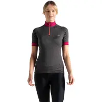 Dare 2b Pedal Through It Ii Short Sleeve Jersey Gris 62 Femme